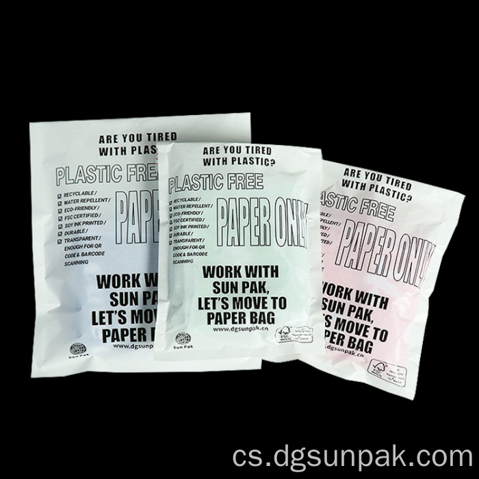 obaly na oblečení mini pergamenové sáčky potištěné voskem